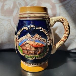 Original 715 King German Beer Stein Featuring Amsterdam